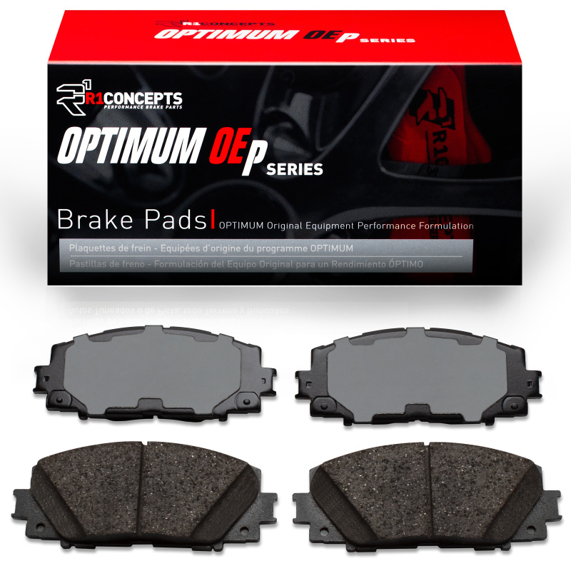 Toyota Corolla Brake Pads - Front - R1 Concepts - Optimum OE - `16-`22